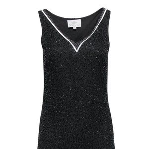 Madison Marcus Black Shift Dress